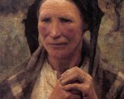 Head of a Peasant Woman - 乔治·克劳森爵士
